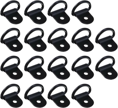 Black rings anchor lashing - rings,